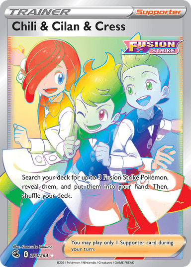 Chili & Cilan & Cress, Fusion Strike 273