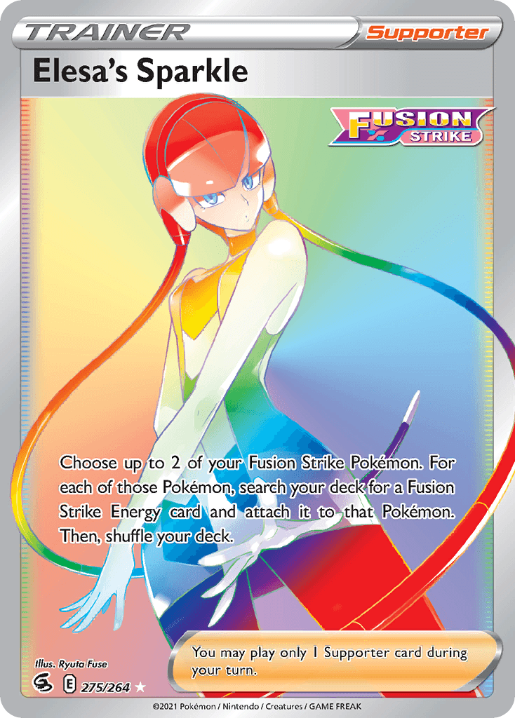 Elesa's Sparkle, Fusion Strike 275