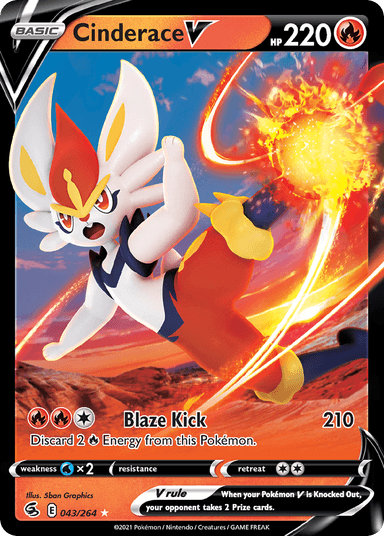 Cinderace V, Fusion Strike 43