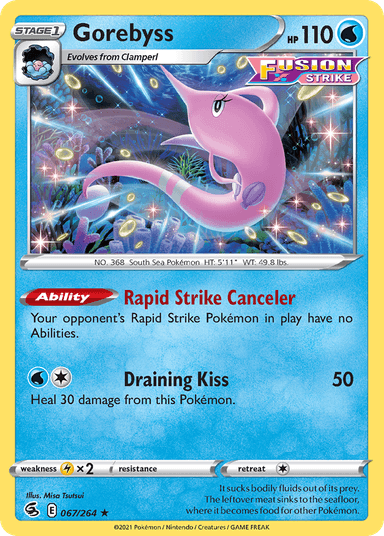 Gorebyss, Fusion Strike 67