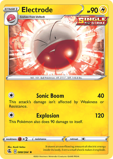 Electrode, Fusion Strike 88