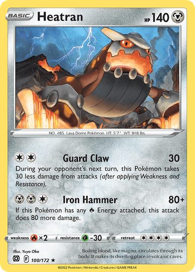 Heatran, Brilliant Stars 100