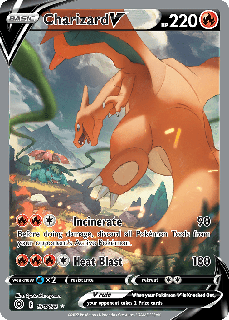 Charizard V, Brilliant Stars 154