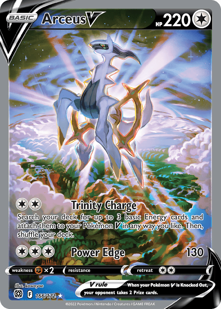 Arceus V, Brilliant Stars 166