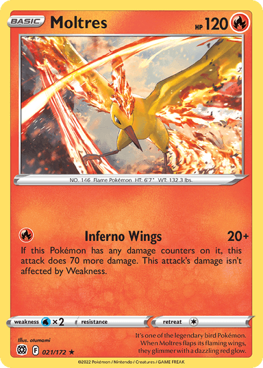 Moltres, Brilliant Stars 21