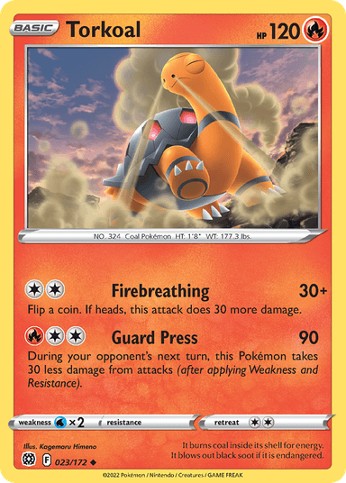 Torkoal, Brilliant Stars 23