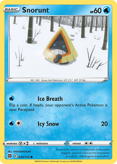 Snorunt, Brilliant Stars 34