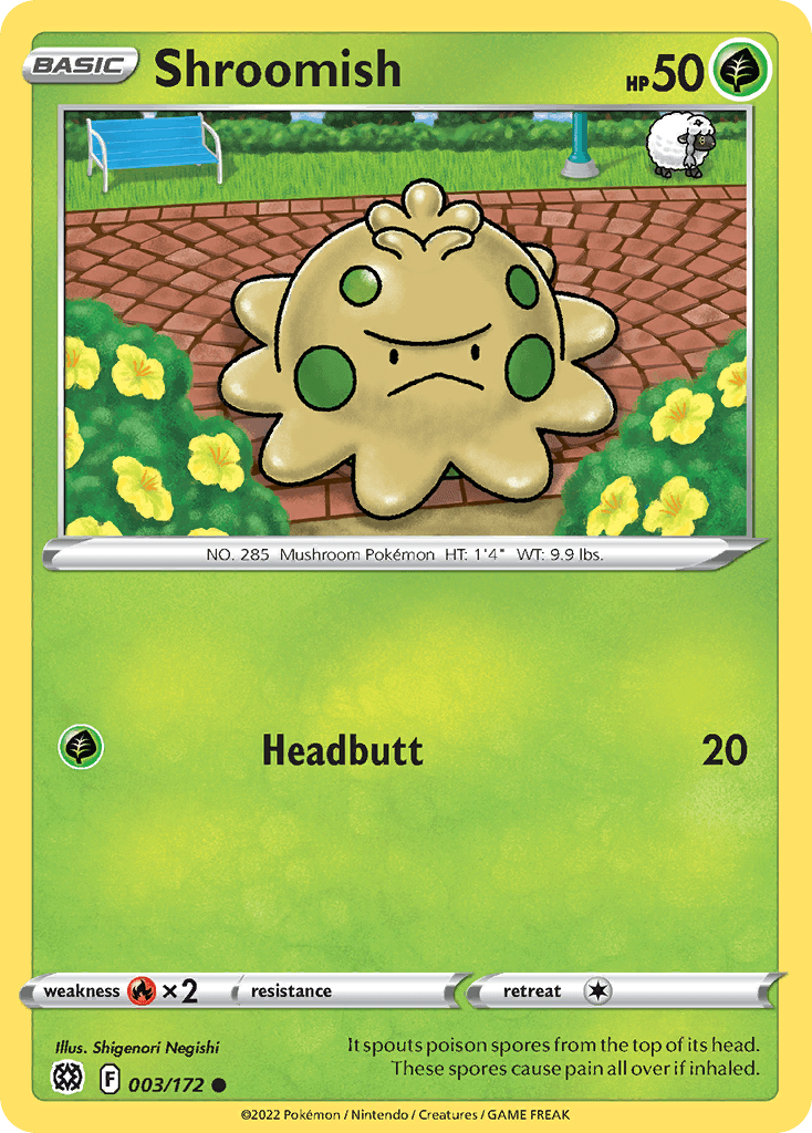 Shroomish, Brilliant Stars 3