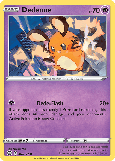 Dedenne, Brilliant Stars 67