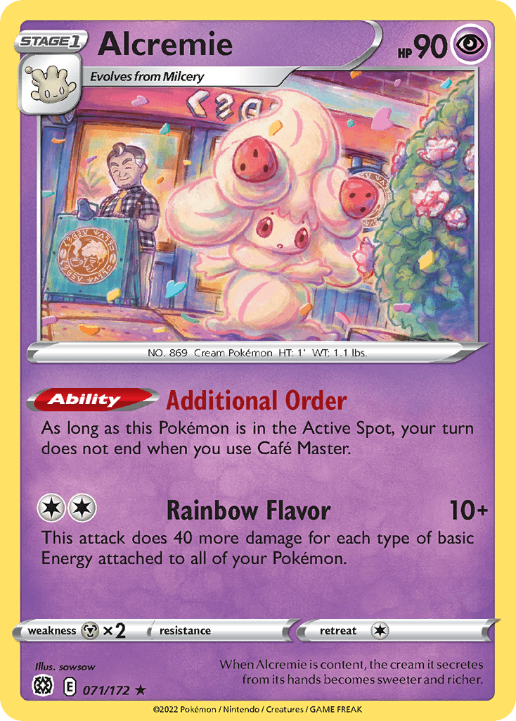 Alcremie, Brilliant Stars 71