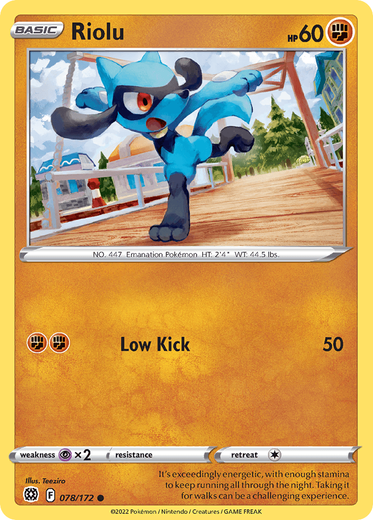 Riolu, Brilliant Stars 78