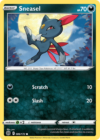 Sneasel, Brilliant Stars 86