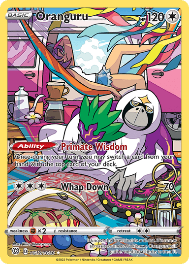 Oranguru, Brilliant Stars Trainer Gallery TG12