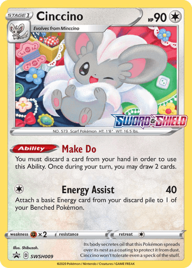 Cinccino, SWSH Black Star Promos SWSH009