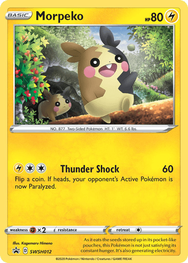 Morpeko, SWSH Black Star Promos SWSH012