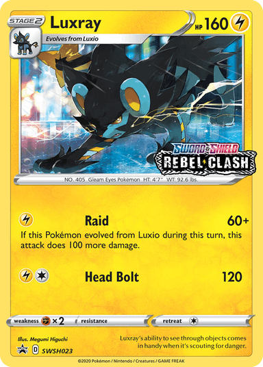 Luxray, SWSH Black Star Promos SWSH023