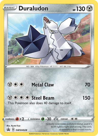Duraludon, SWSH Black Star Promos SWSH028