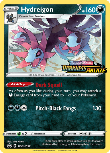 Hydreigon, SWSH Black Star Promos SWSH037