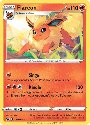 Flareon, SWSH Black Star Promos SWSH041