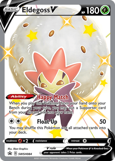 Eldegoss V, SWSH Black Star Promos SWSH084