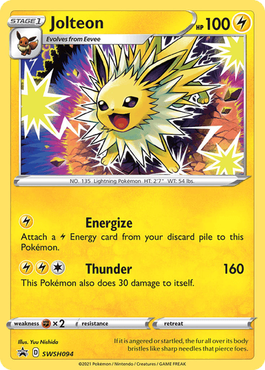 Jolteon, SWSH Black Star Promos SWSH094