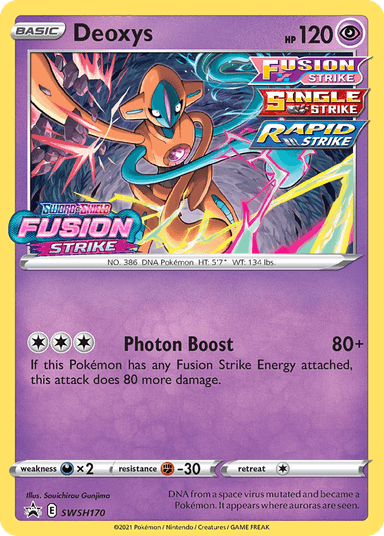 Deoxys, SWSH Black Star Promos SWSH170