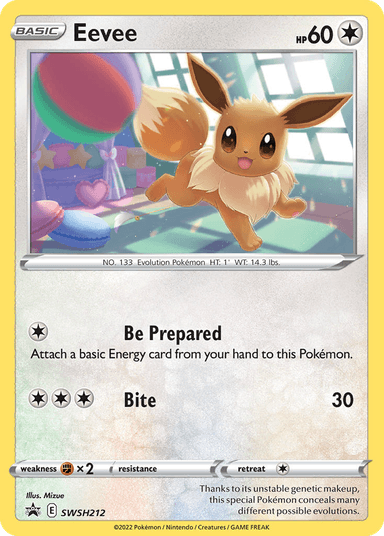 Eevee, SWSH Black Star Promos SWSH212