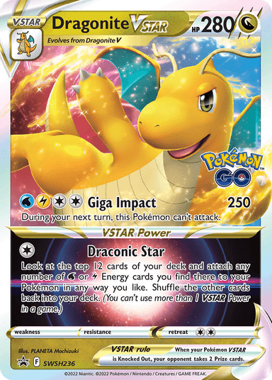 Dragonite VSTAR, SWSH Black Star Promos SWSH236