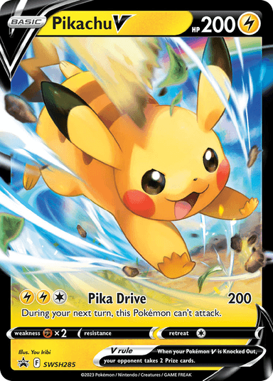 Pikachu V, SWSH Black Star Promos SWSH285