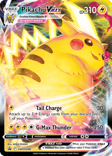 Pikachu VMAX, SWSH Black Star Promos SWSH286
