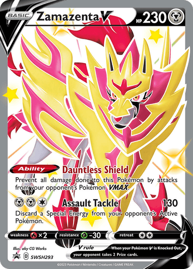 Zamazenta V, SWSH Black Star Promos SWSH293