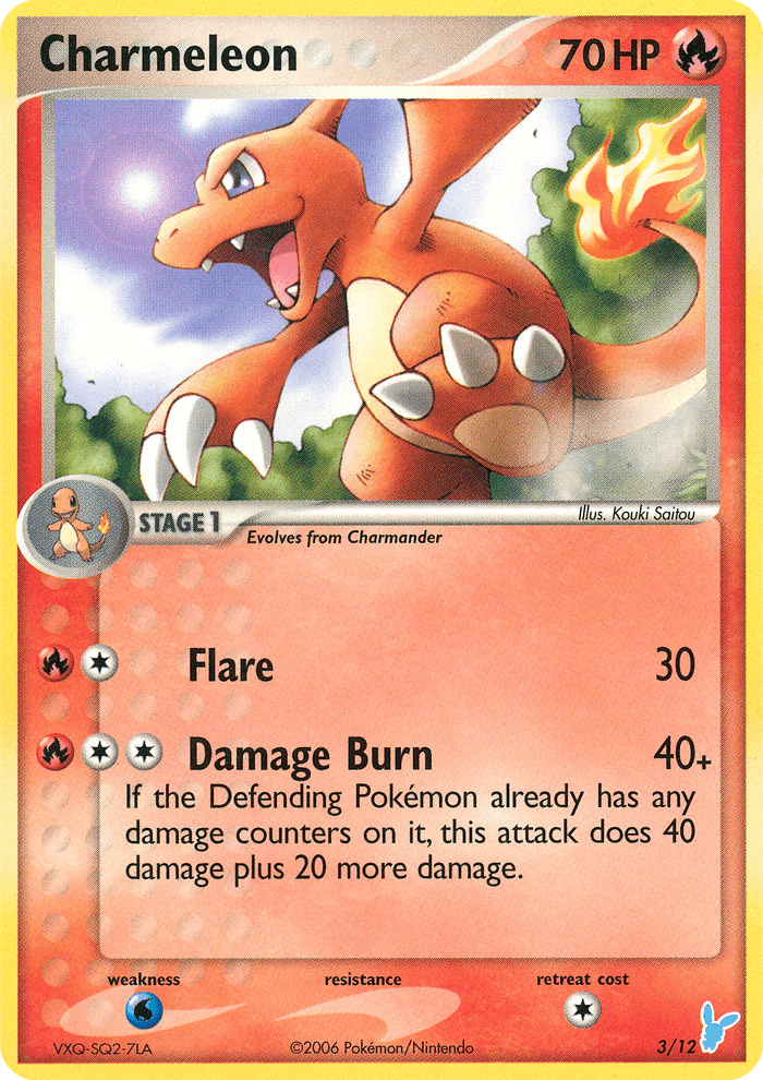 Charmeleon, EX Trainer Kit 2 Minun 3