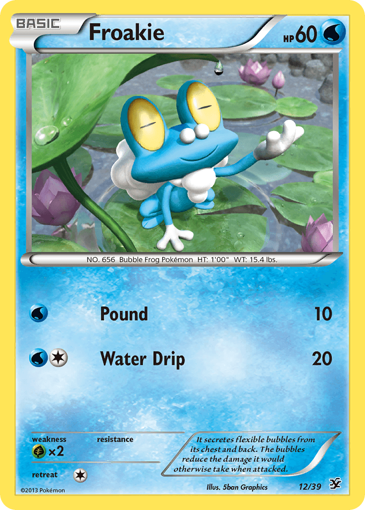 Froakie, Kalos Starter Set 12