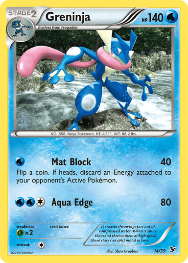 Greninja, Kalos Starter Set 14