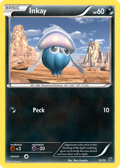 Inkay, Kalos Starter Set 18