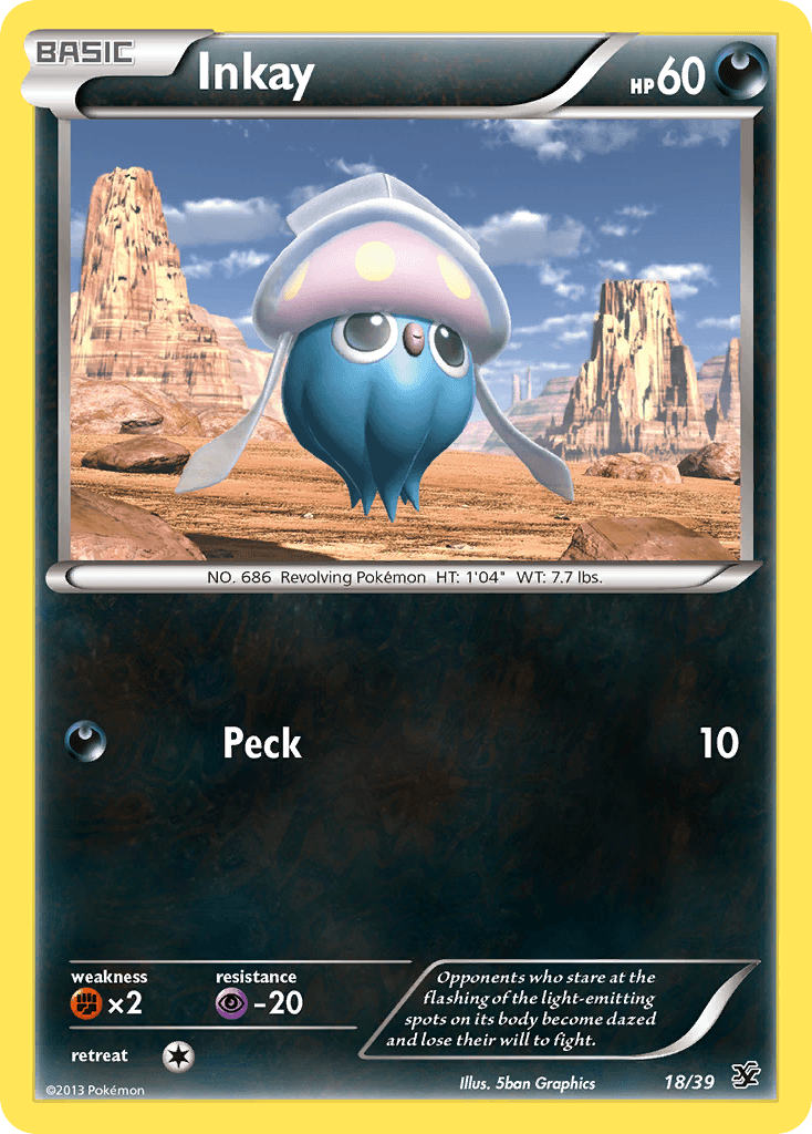 Inkay, Kalos Starter Set 18