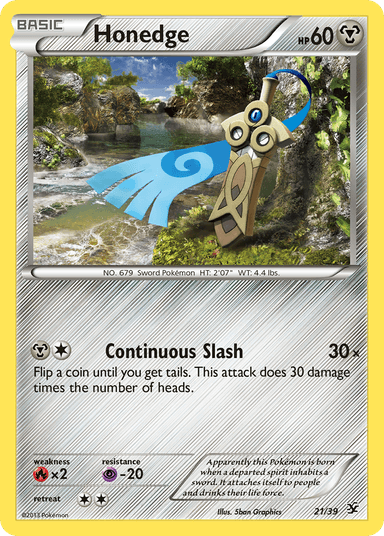Honedge, Kalos Starter Set 21