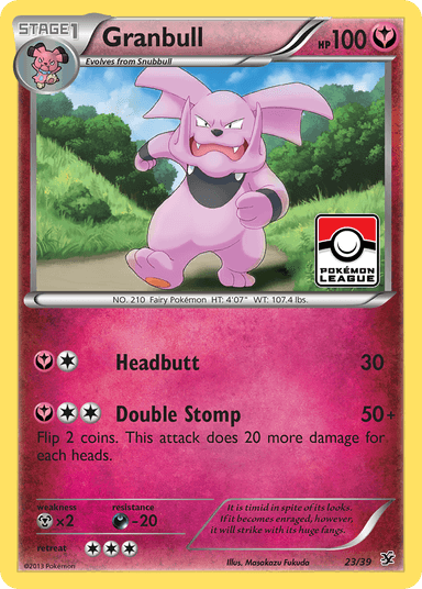 Granbull, Kalos Starter Set 23
