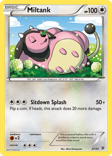 Miltank, Kalos Starter Set 27