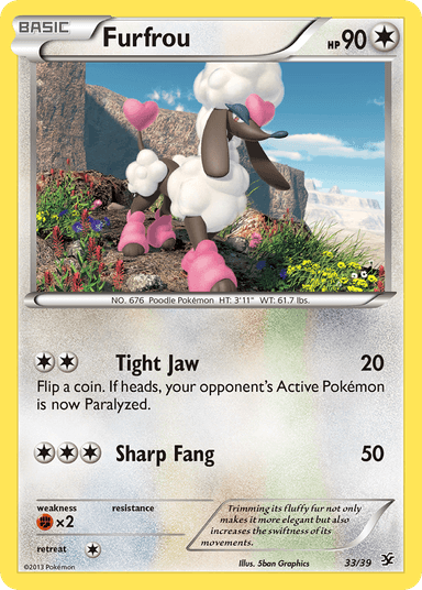 Furfrou, Kalos Starter Set 33