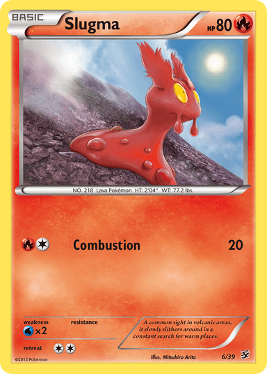 Slugma, Kalos Starter Set 6