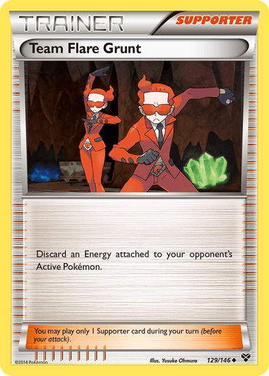 Team Flare Grunt, XY 129