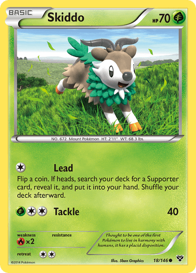 Skiddo, XY 18