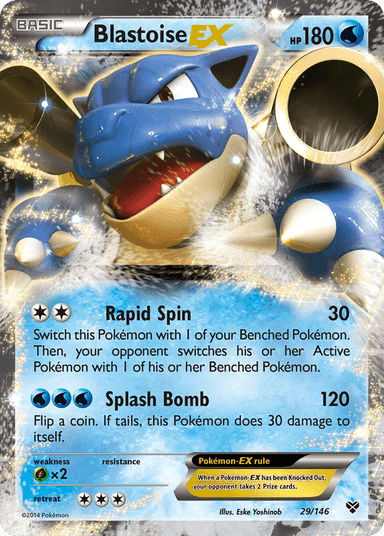 Blastoise-EX, XY 29