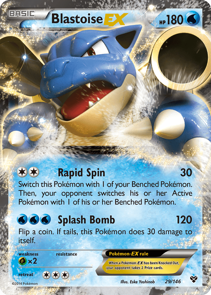 Blastoise-EX, XY 29