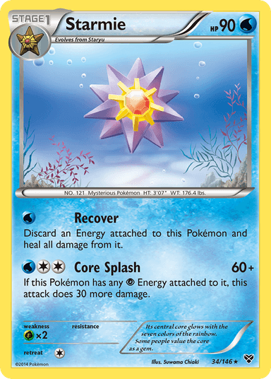 Starmie, XY 34