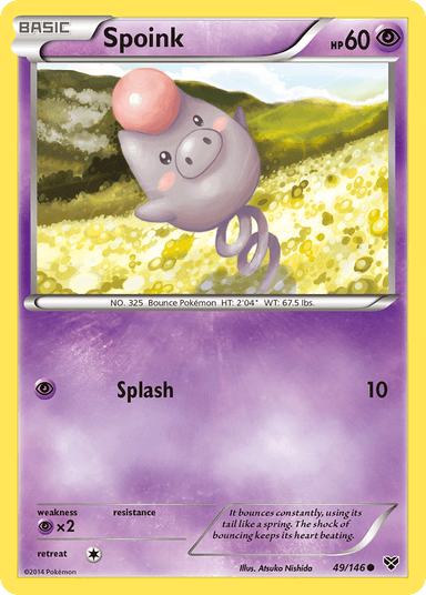 Spoink, XY 49