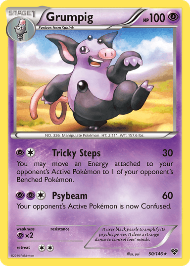 Grumpig, XY 50