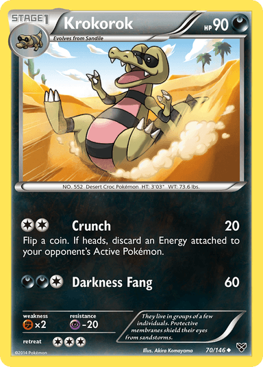 Krokorok, XY 70