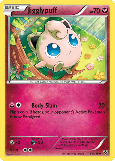 Jigglypuff, XY 88
